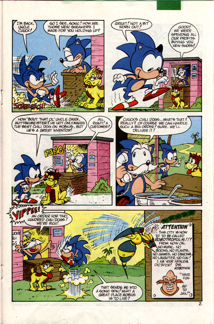 Sonic - Archie Adventure Series February 1993 Page 16